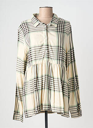 Tunique manches longues beige PAN femme