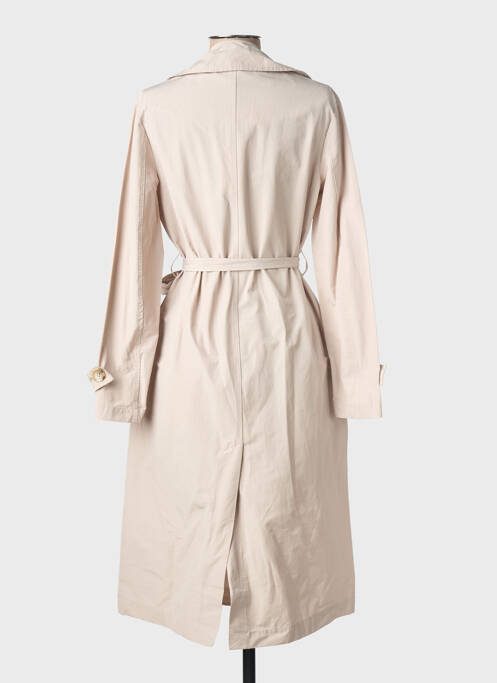 Trench tissage popeline sans capuche beige NINATI femme