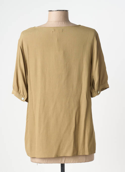 Blouse manches courtes manches courtes vert YERSE femme
