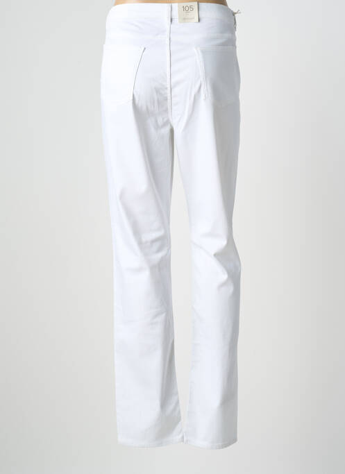 Jeans coupe slim stretch taille normale blanc TRUSSARDI JEANS femme