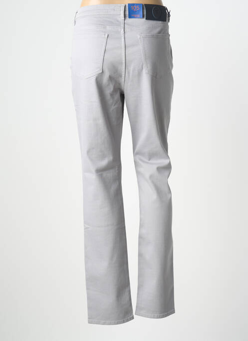 Jeans coupe slim gris TRUSSARDI JEANS femme
