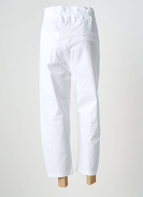 Pantalon 7/8 blanc PAN femme