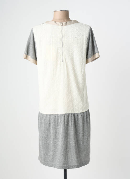 Robe mi-longue gris INDI & COLD femme