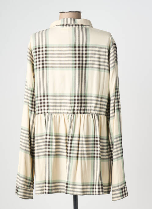 Tunique manches longues beige PAN femme