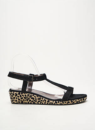 Sandales/nu pieds fermeture boucle(s) talon de 4 à 6cm noir NIMAL femme
