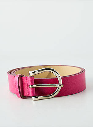 Ceinture coutures renforcées rose ATELIER BOWER femme