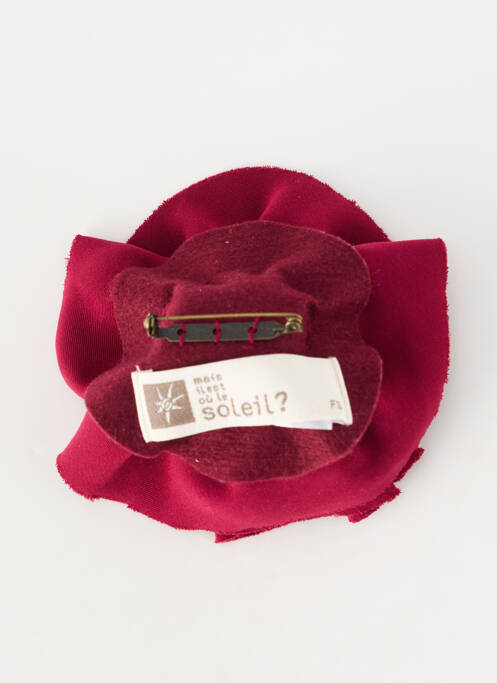 Broche violet MAIS IL EST OU LE SOLEIL femme