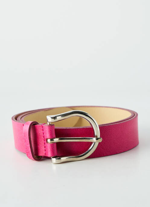 Ceinture coutures renforcées rose ATELIER BOWER femme