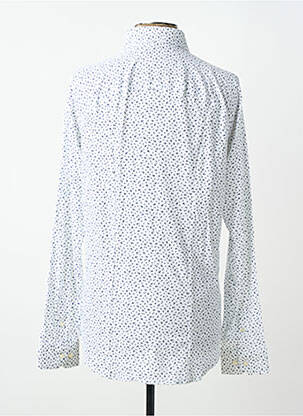 Chemise manches longues coupe cintrée blanc DESOTO homme