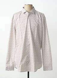 Chemise manches longues coupe cintrée blanc STRELLSON homme