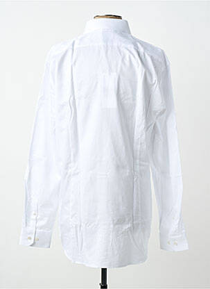 Chemise manches longues coupe cintrée blanc STRELLSON homme