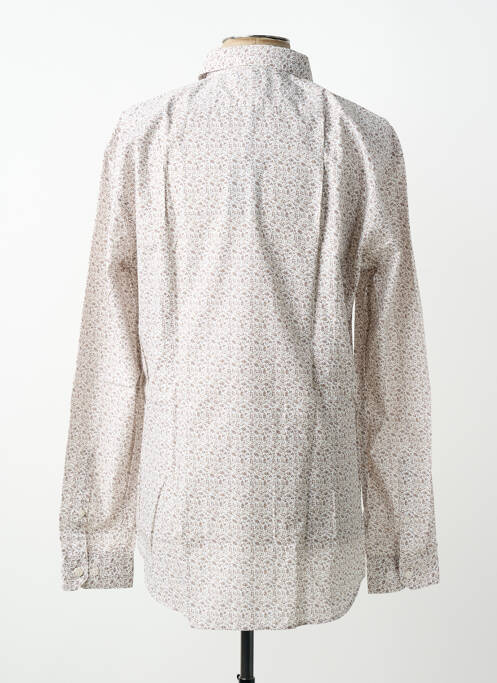 Chemise manches longues coupe cintrée blanc STRELLSON homme