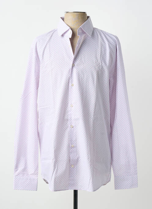 Chemise manches longues imprimé fantaisie blanc STRELLSON homme