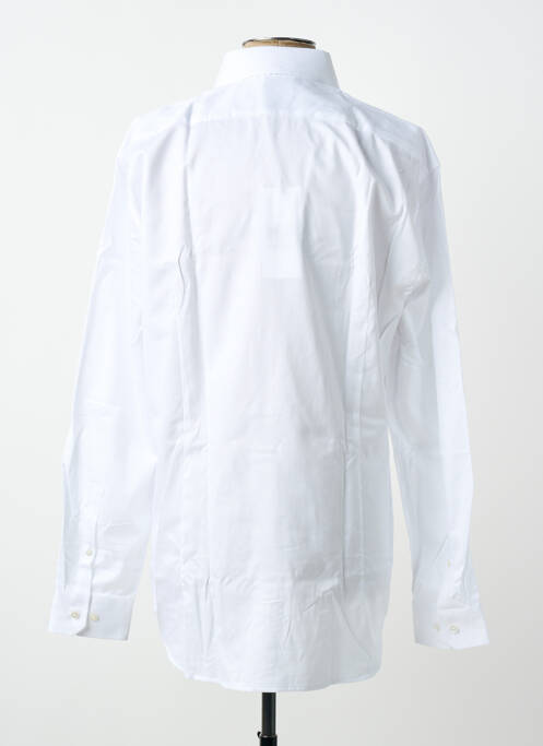 Chemise manches longues coupe cintrée blanc STRELLSON homme