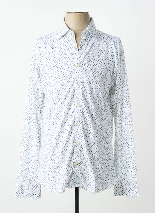 Chemise manches longues blanc DESOTO homme