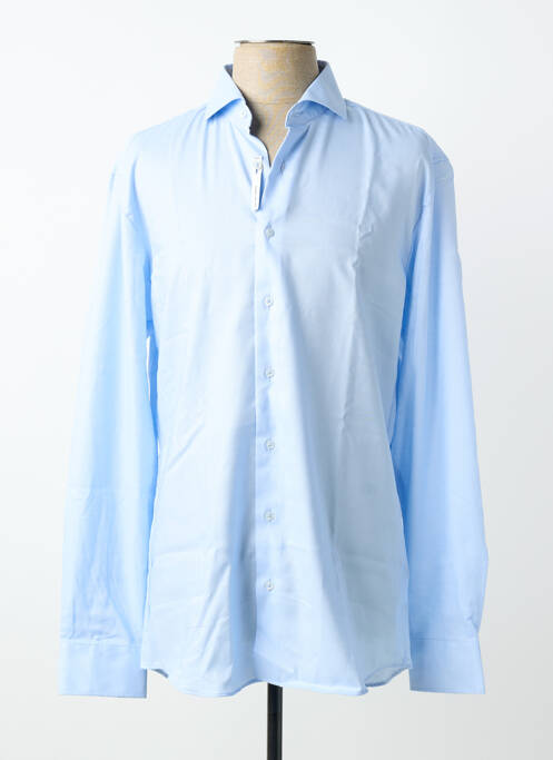 Chemise manches longues bleu ETERNA homme