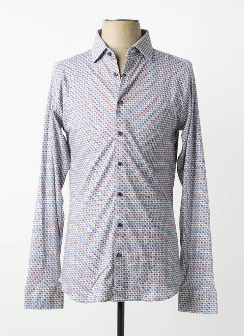Chemise manches longues gris DESOTO homme