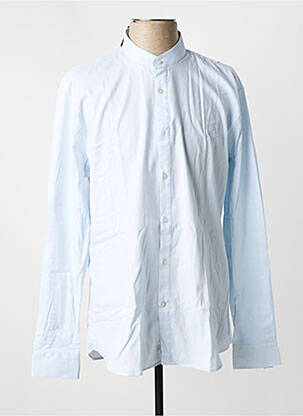 Chemise manches longues fermeture boutonnée sur le devant bleu STRELLSON homme