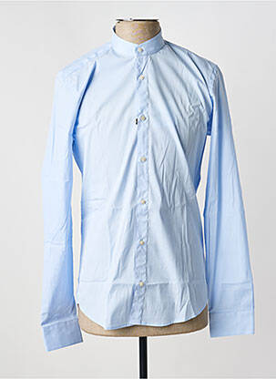 Chemise manches longues coupe cintrée bleu STRELLSON homme