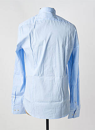 Chemise manches longues coupe cintrée bleu STRELLSON homme