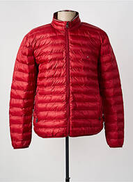 Doudoune manches longues sans capuche rouge TOMMY HILFIGER homme