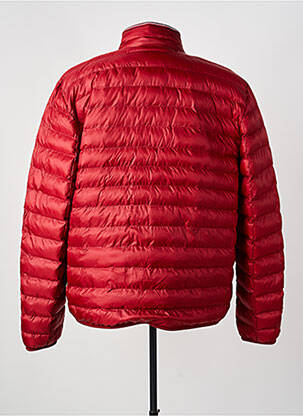 Doudoune manches longues sans capuche rouge TOMMY HILFIGER homme