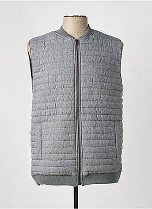 Veste casual coupe droite gris MARINE DE SAVOIE homme