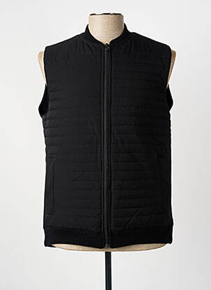 Veste casual coupe droite noir MARINE DE SAVOIE homme
