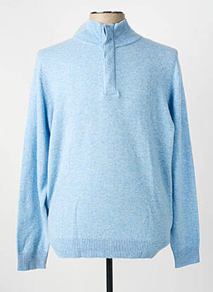 Pull manches longues manches longues bleu ESTHEME homme