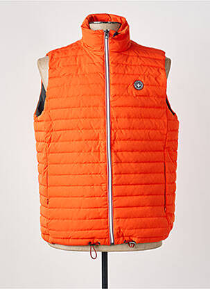 Doudoune orange MARINE DE SAVOIE homme