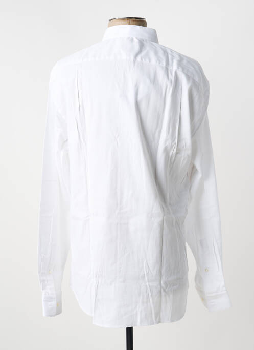 Chemise manches longues fermeture boutonnée sur le devant blanc STRELLSON homme