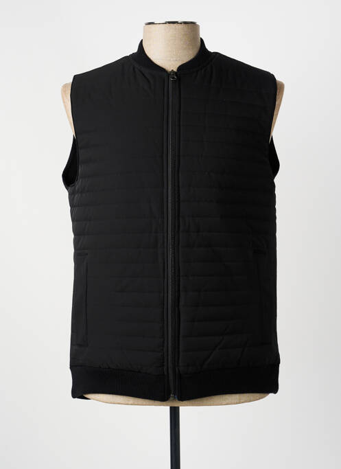 Veste casual coupe droite noir MARINE DE SAVOIE homme