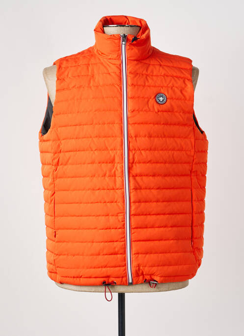Doudoune orange MARINE DE SAVOIE homme