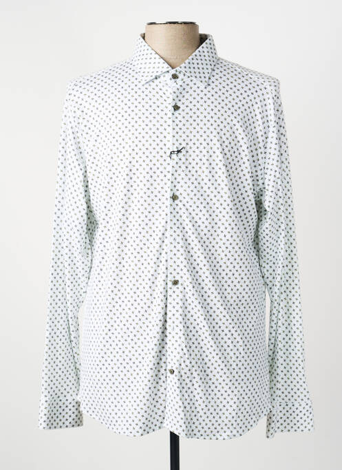 Chemise manches longues blanc DESOTO homme