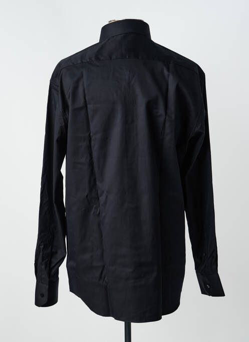 Chemise manches longues noir ETERNA homme