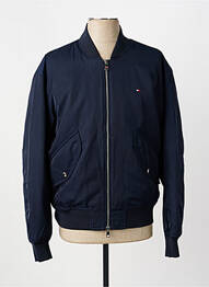 Doudoune manches longues sans capuche bleu TOMMY HILFIGER homme