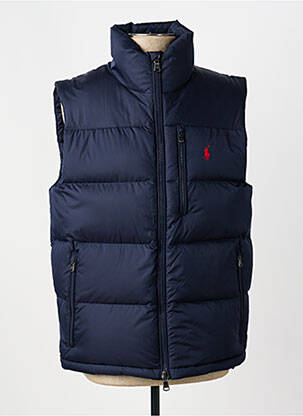 Doudoune poches sans capuche bleu RALPH LAUREN homme