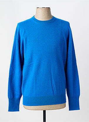 Pull stretch manches longues bleu ESTHEME homme