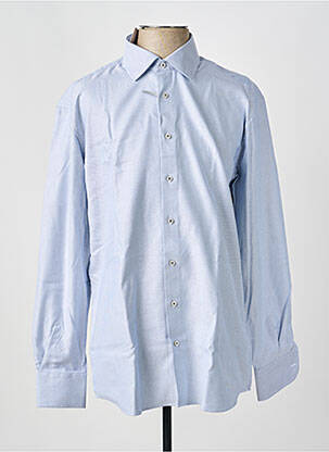 Chemise manches longues imprimé fantaisie bleu 1863 BY ETERNA homme