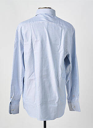 Chemise manches longues imprimé fantaisie bleu 1863 BY ETERNA homme
