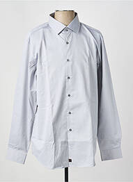 Chemise manches longues coupe cintrée gris STRELLSON homme