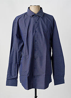 Chemise manches longues coupe cintrée bleu STRELLSON homme