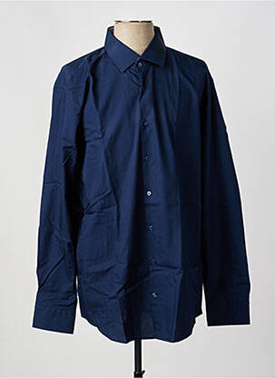 Chemise manches longues coupe cintrée bleu STRELLSON homme