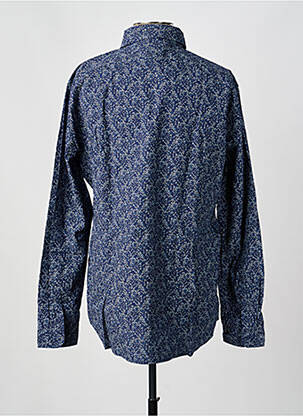 Chemise manches longues imprimé fantaisie bleu STRELLSON homme