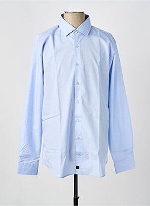 Chemise manches longues coupe cintrée bleu STRELLSON homme
