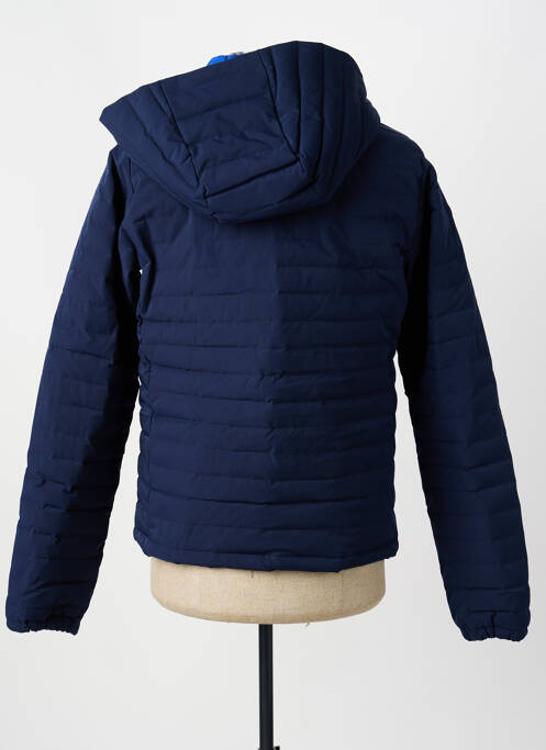 Doudoune manches longues a capuche bleu MARINE DE SAVOIE homme