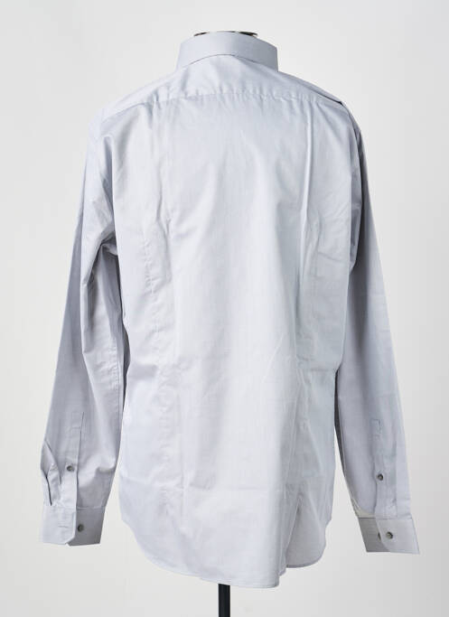 Chemise manches longues coupe cintrée gris STRELLSON homme