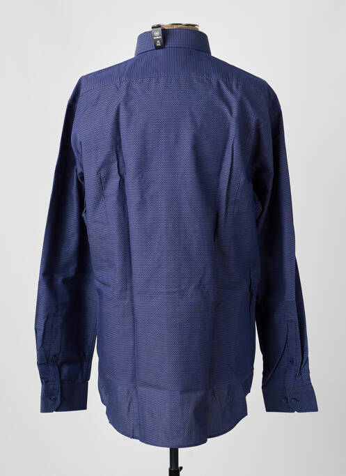 Chemise manches longues coupe cintrée bleu STRELLSON homme