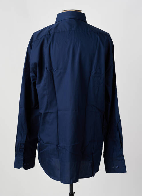 Chemise manches longues coupe cintrée bleu STRELLSON homme