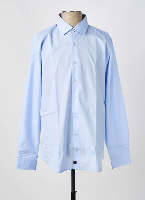 Chemise manches longues coupe cintrée bleu STRELLSON homme